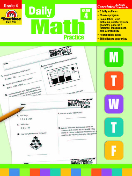 Title details for Daily Math Practice by Evan-Moor Educational Publishers - Available